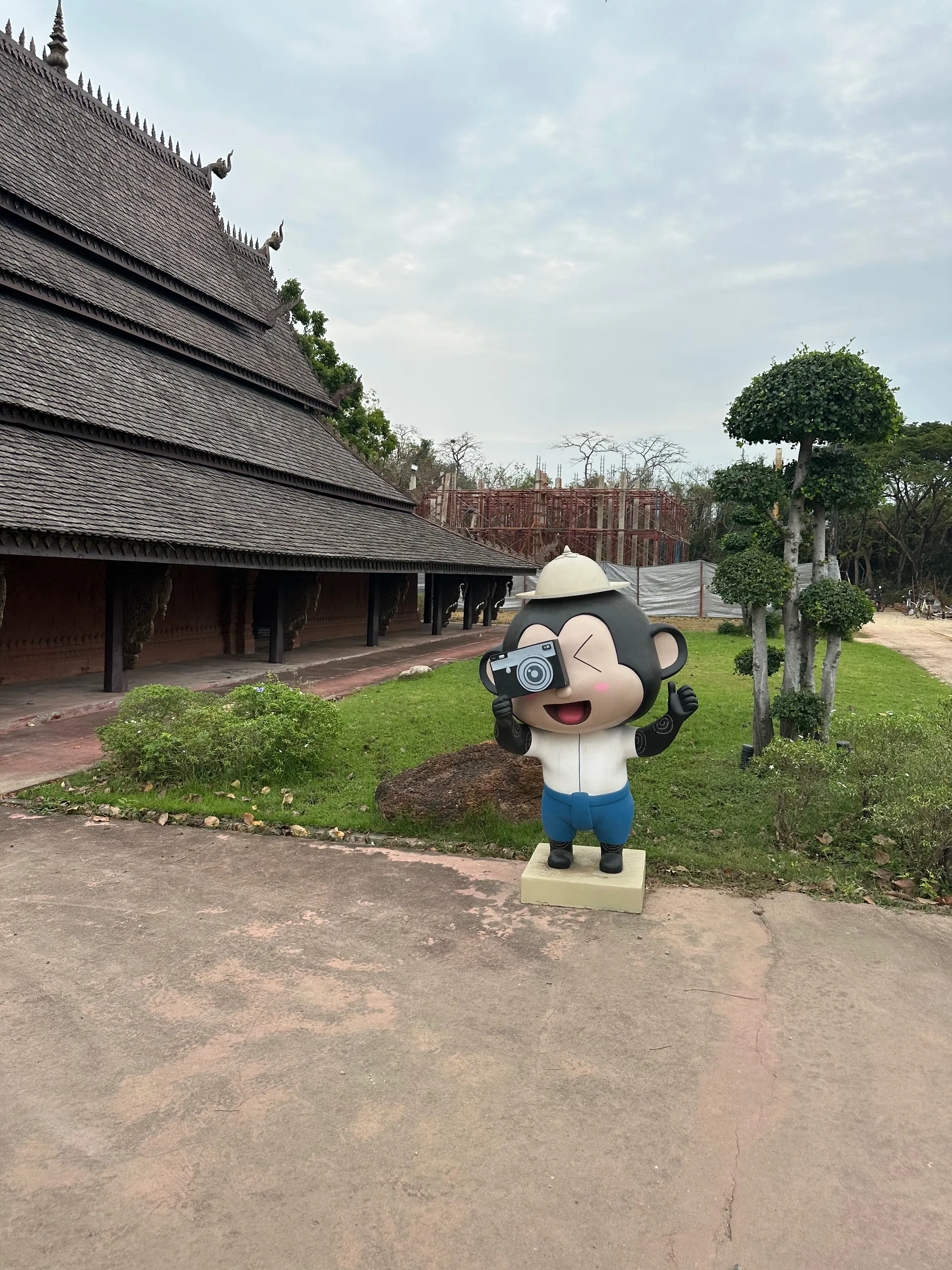 Lan Chang Styled Scripture Repository and Wihan (070), Thailand