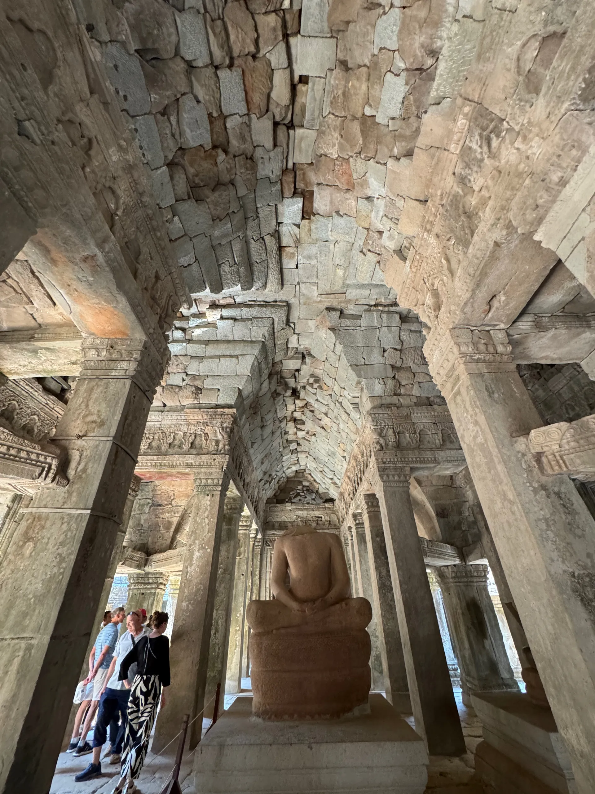 Dinosaur of Ta Prohm bas-relief, Cambodia