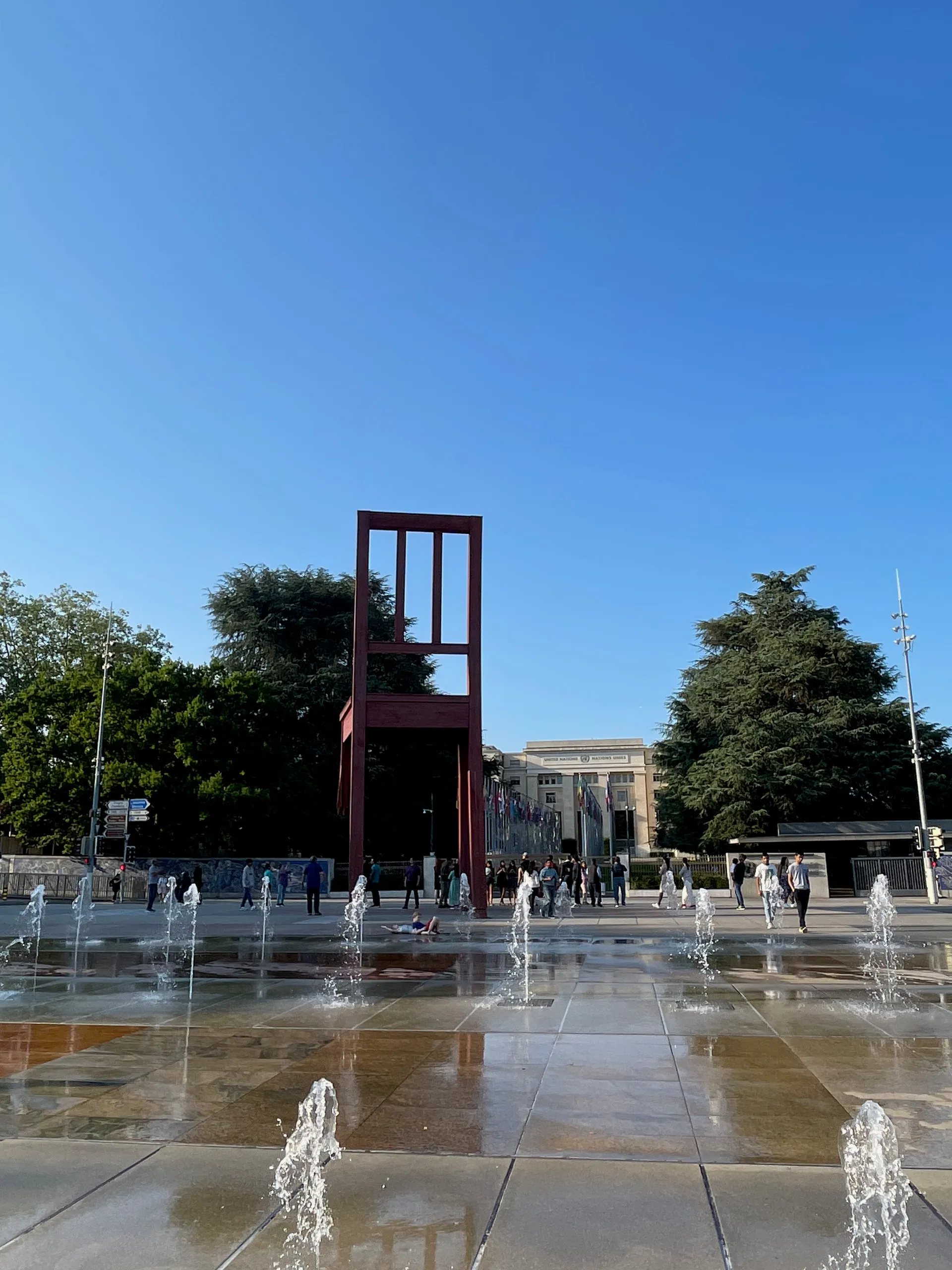 Fontaine de la Place des Nations, Switzerland