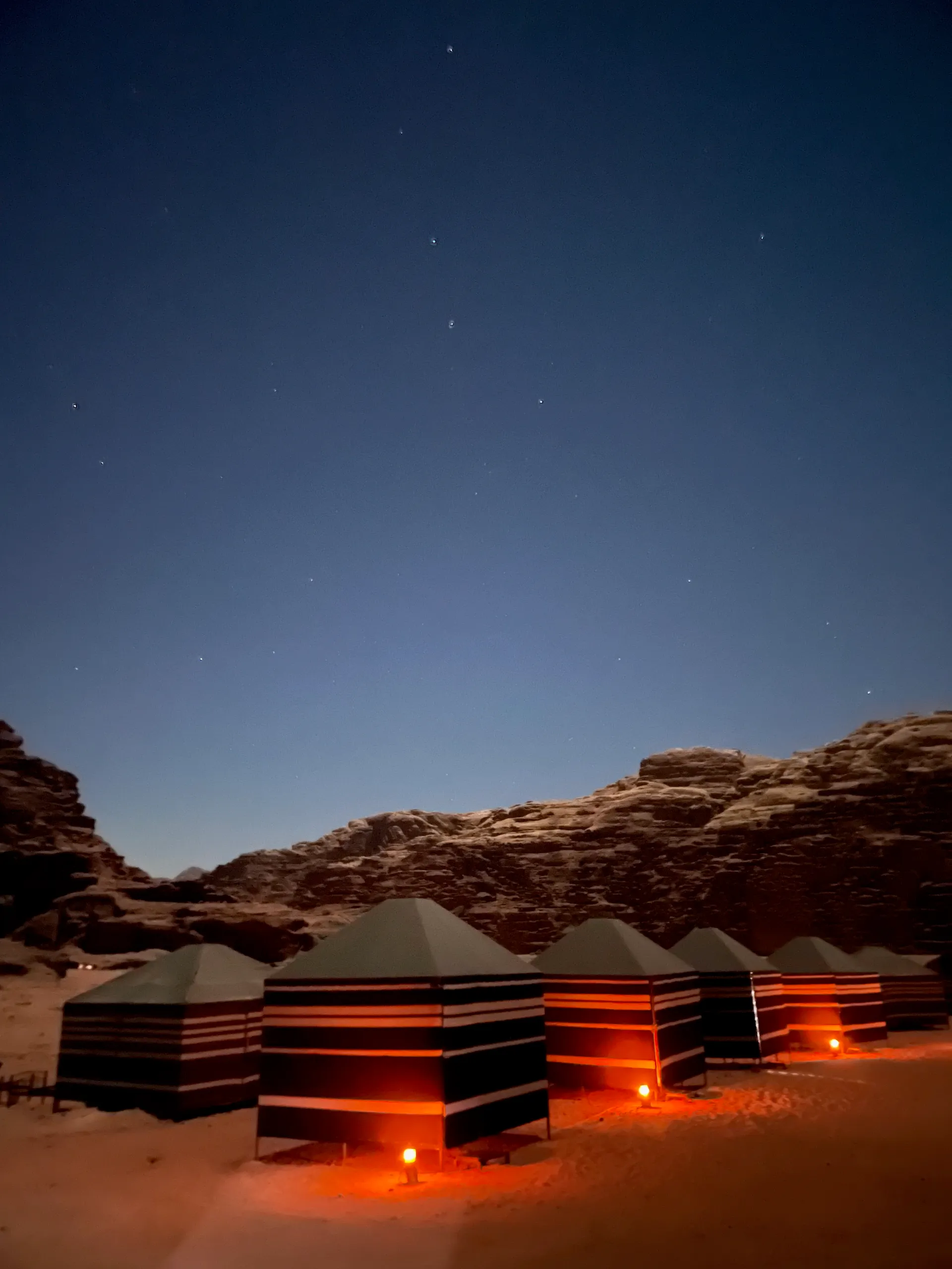 Wadi Rum Fire Camp, Jordan