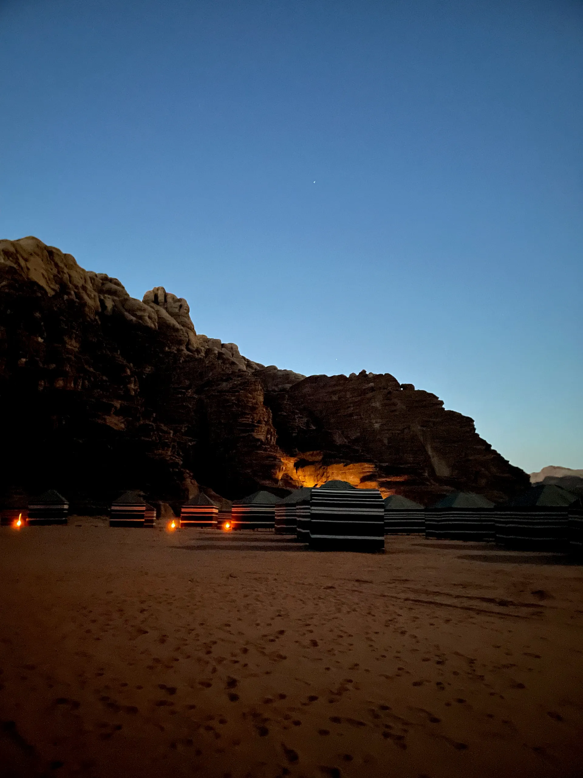 Wadi Rum Fire Camp, Jordan