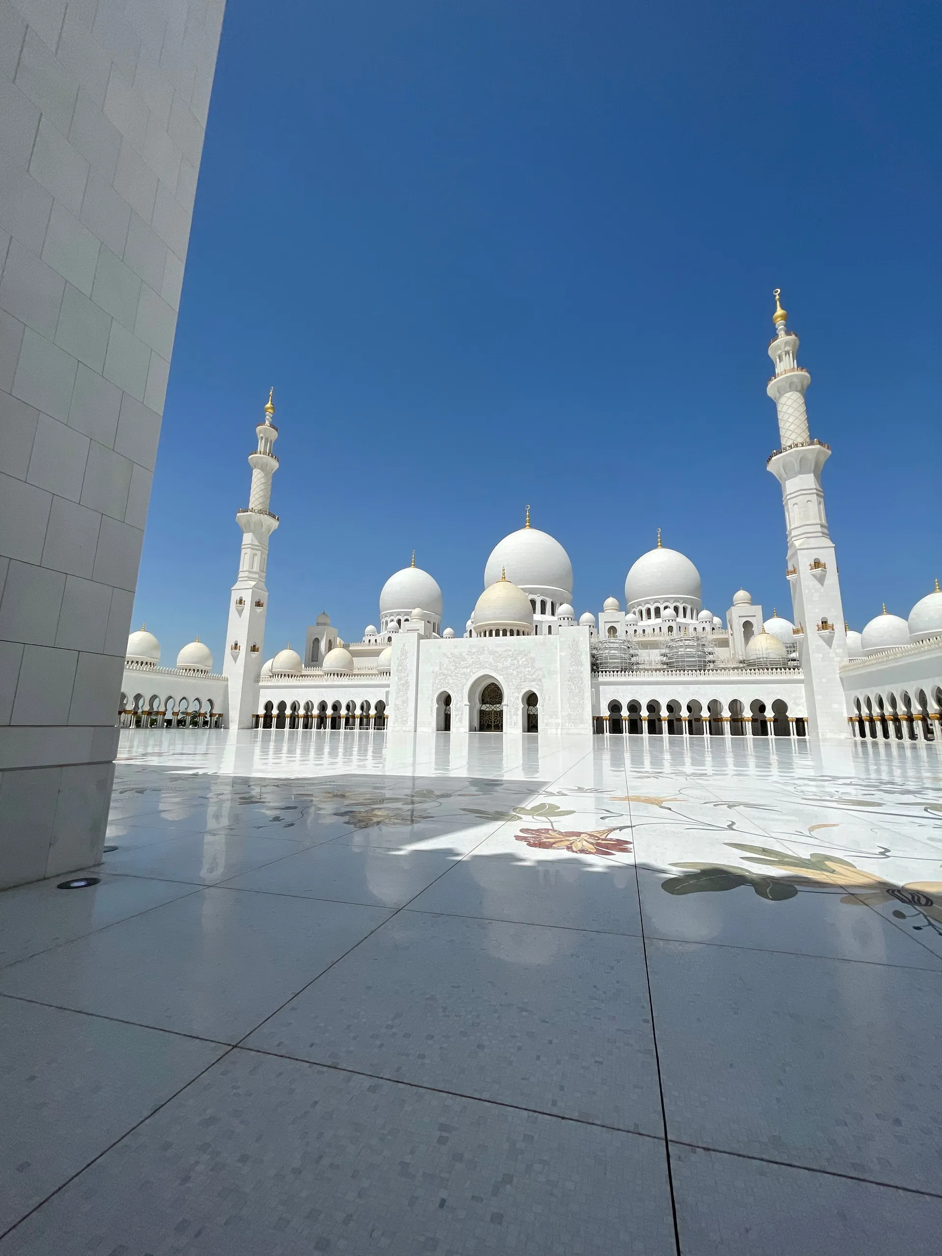 The Library of Sheikh Zayed Grand Mosque, United Arab Emirates