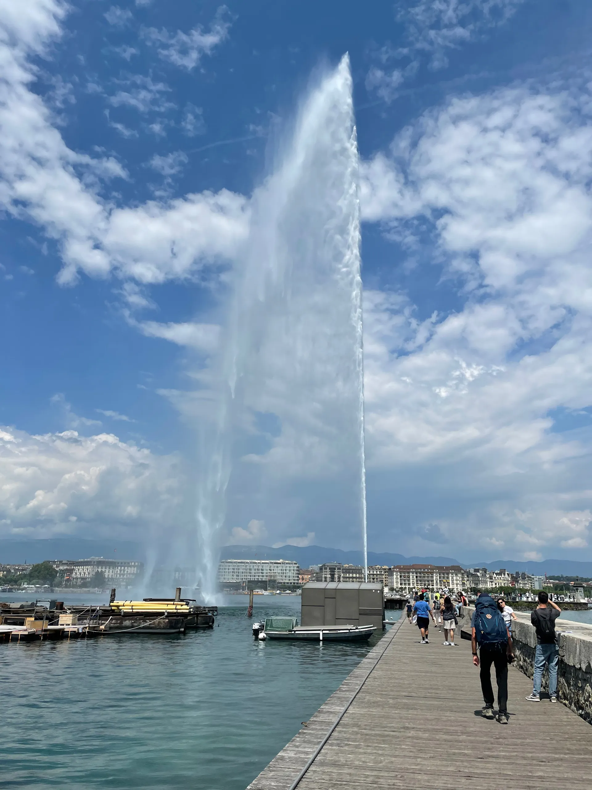 Jetée du Jet-d'eau, Switzerland